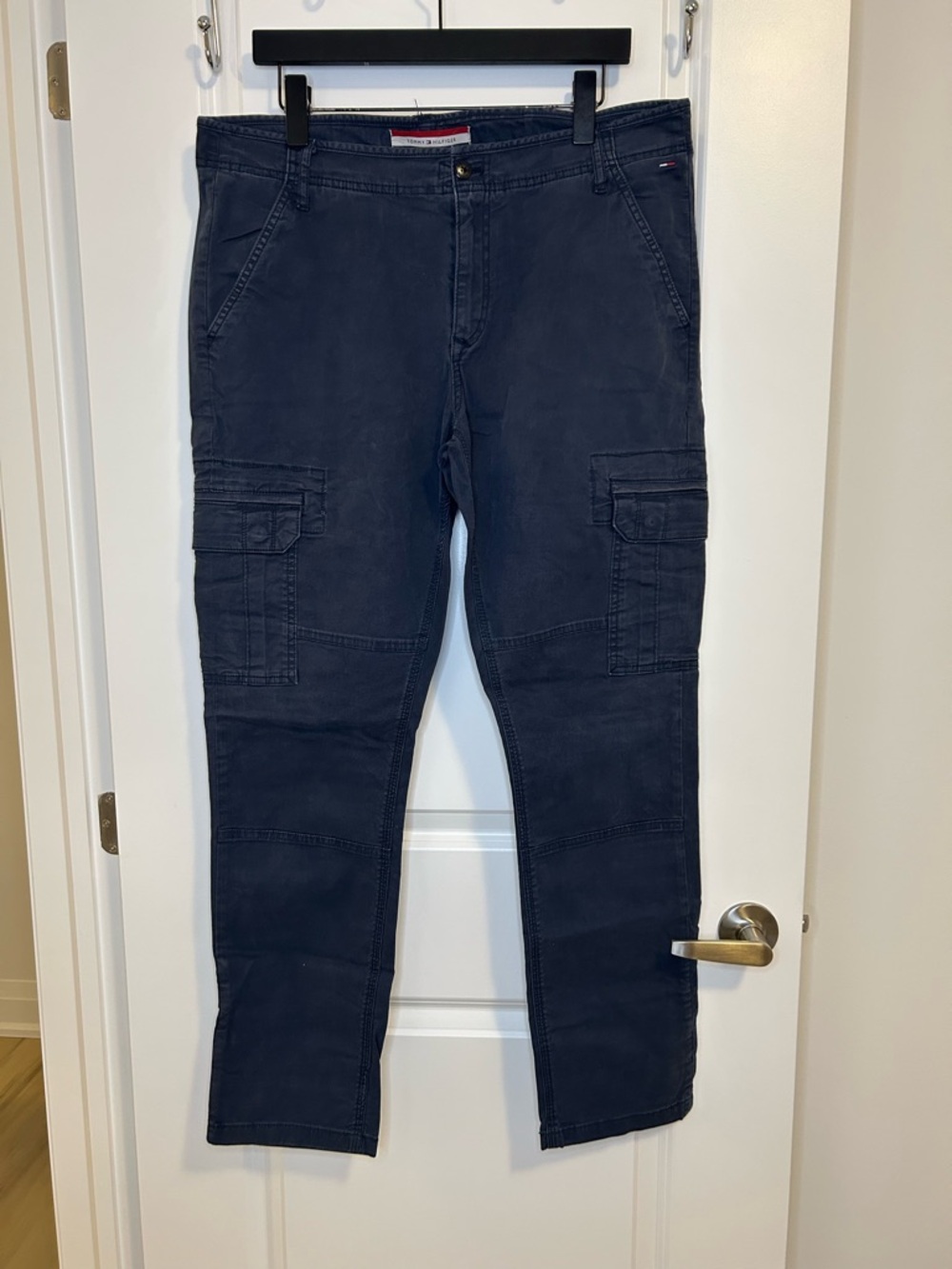 Tommy Hilfiger Men's Navy Blue Cargo Pants
